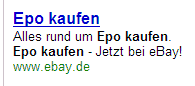 Epo kaufen