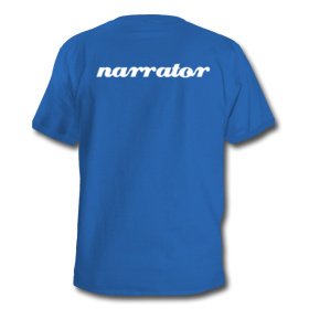 unreliable narrator t-shirt (back) Unreliable Narrator T-Shirt (back)