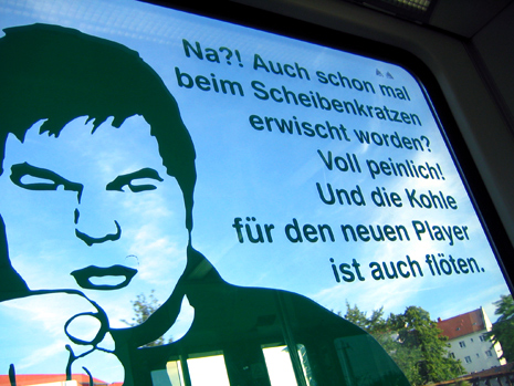 Scheibenkratzen Scheibenkratzen